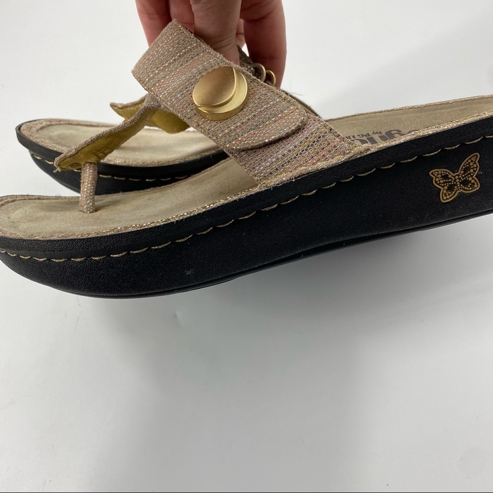 Alegria Carina naturally leather comfort sandals 39 - Picture 4 of 10